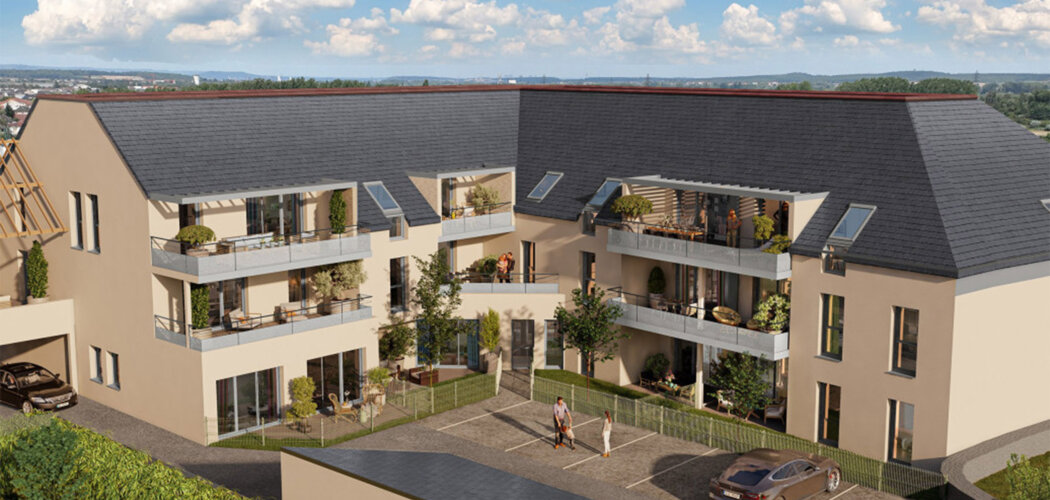 Programme immobilier neuf Maison Flore - Les Garennes-sur-Loire : appartements neufs près des bords de Loire, confort et espaces verts (49610) - Référence : 15691