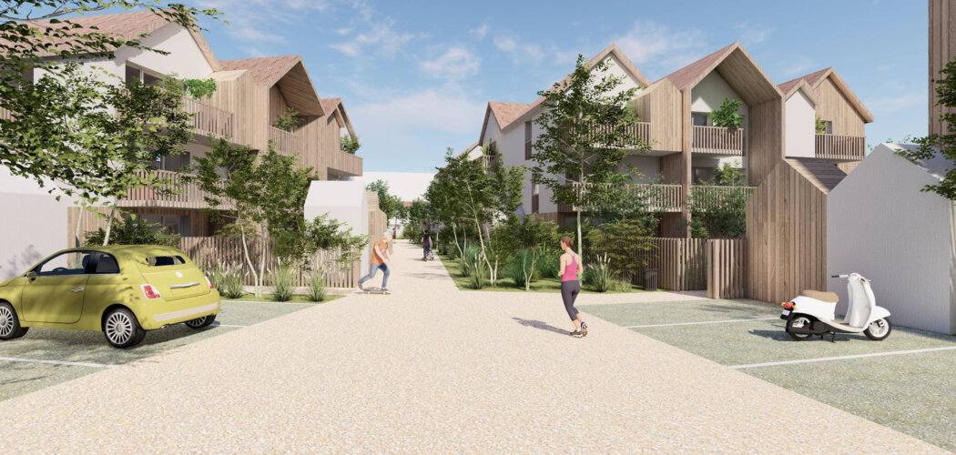Programme immobilier neuf Ephemer - Les Sables d’Olonne : Résidence T2–T4 avec cadre verdoyant et confort optimisé proche des commodités (85100) - Référence : 14647