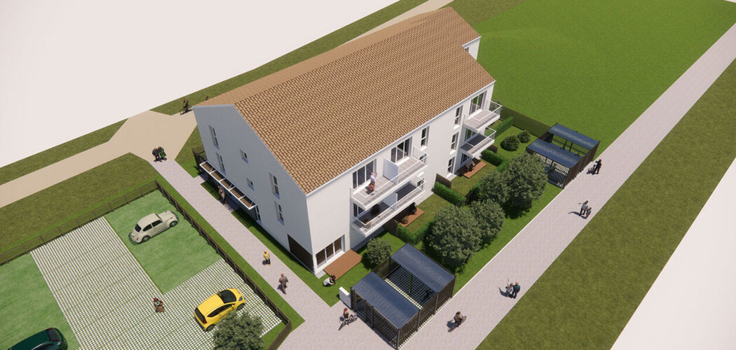 Programme immobilier neuf Mona Nova Machecoul - Machecoul-Saint-Même cadre verdoyant pour une résidence seniors (44270) - Référence : 18208