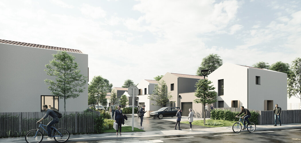 Programme immobilier neuf MONA LISA - Montaigu-Vendée : logements neufs T2–T4 proche des commerces (85600) - Référence : 11280