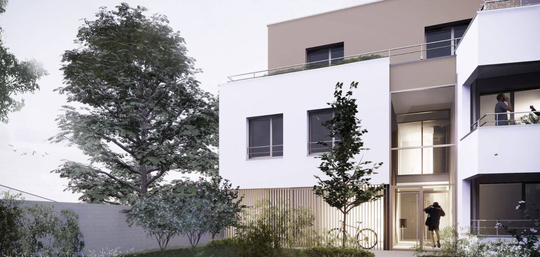 Programme immobilier neuf TWIN - Nantes à deux pa du Parc de la Gaudinière (44000) - Référence : 11573