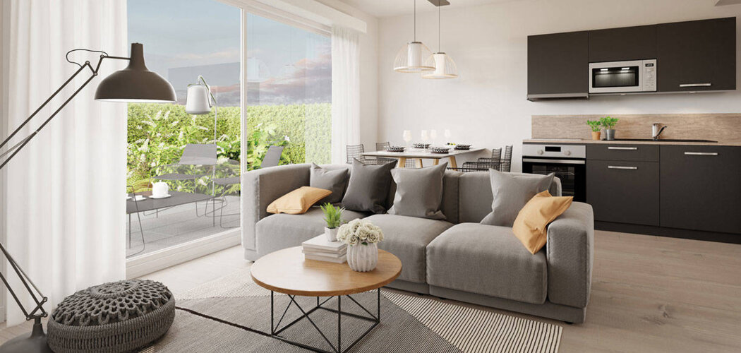 Programme immobilier neuf SEVRE RIVE DROITE - Nantes à proximité de la Sèvre Nantaise (44000) - Référence : 9563