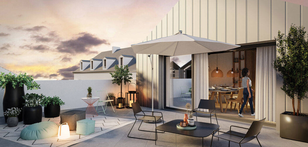 Programme immobilier neuf SEVRE RIVE DROITE - Nantes à proximité de la Sèvre Nantaise (44000) - Référence : 9563