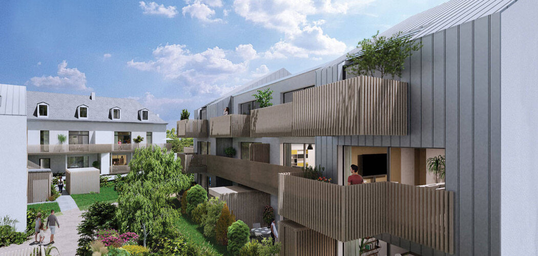 Programme immobilier neuf SEVRE RIVE DROITE - Nantes à proximité de la Sèvre Nantaise (44000) - Référence : 9563