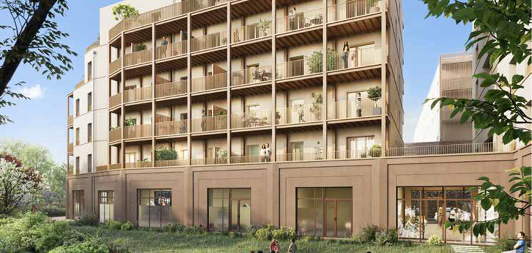 Programme immobilier neuf LIZY - Nantes Bottière-Chénaie résidence à proximité du tramway (44000) - Référence : 12901