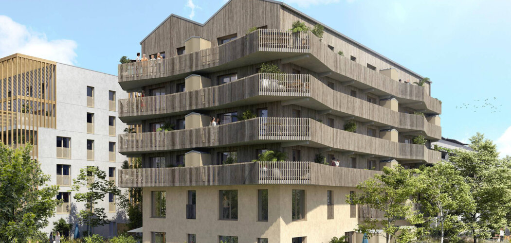 Programme immobilier neuf VERDURA - Nantes Est à proximité à vélo de l’hypercentre (44000) - Référence : 16336