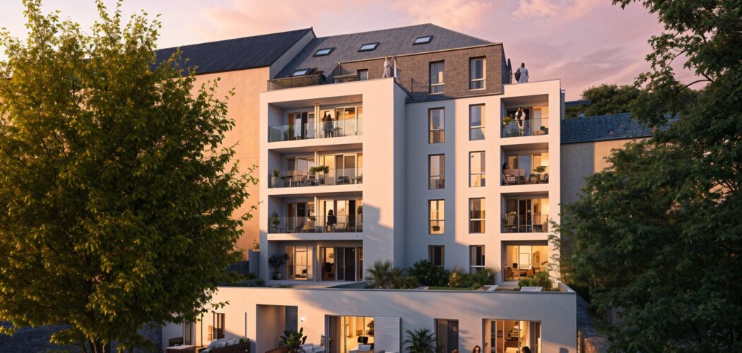 Programme immobilier neuf AQUILON - Nantes Hauts Pavés à deux pas du centre (44000) - Référence : 11854