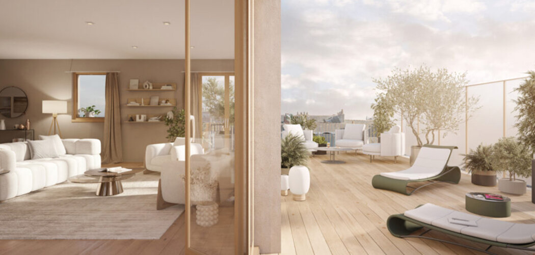 Programme immobilier neuf Lune de Mihel - Nantes logements avec extérieur près des bords de l’Erdre (44000) - Référence : 18091