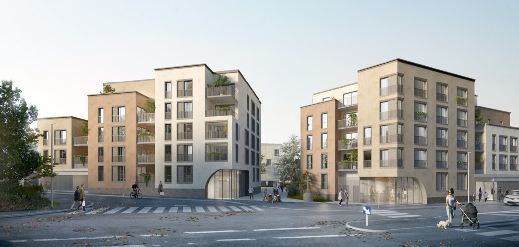 Programme immobilier neuf Courtil Le Mevel - Nantes : logements neufs proches du parc de la Crapaudine et des commerces (44000) - Référence : 16021