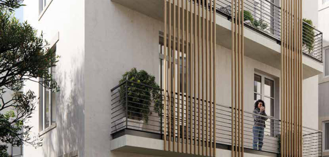 Programme immobilier neuf RÉSIDENCE COURBET - Nantes : logements neufs restaurés en déficit foncier près de l’Erdre (44000) - Référence : 14839