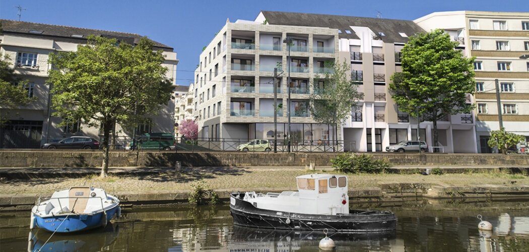 Programme immobilier neuf STREAM - Nantes : logements neufs T1–T5 proche de l’Erdre (44000) - Référence : 16938