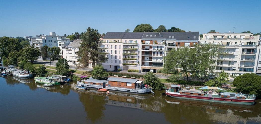 Programme immobilier neuf CARAT - Nantes : logements neufs T2–T4 proche de l’Erdre (44000) - Référence : 15563