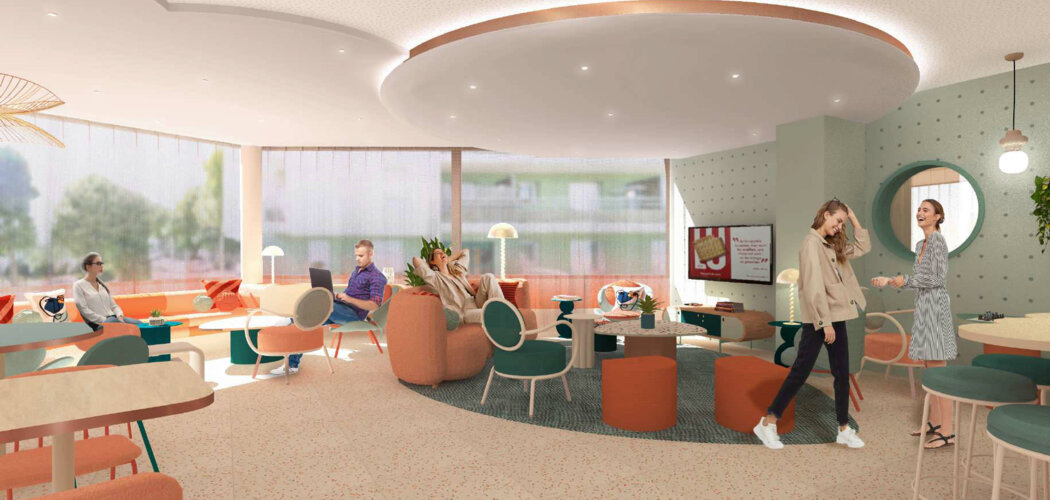 Programme immobilier neuf STUDENTLY NANTES - Nantes résidence étudiante moderne dans le quartier Doulon-Bottière (44000) - Référence : 11630