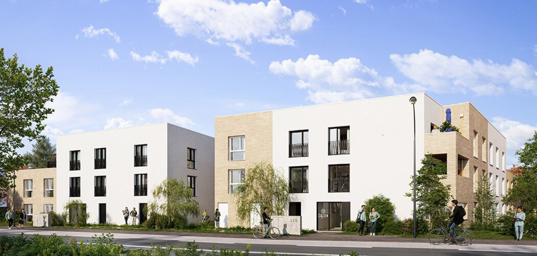 Programme immobilier neuf CITY'ZEN - CHANTRERIE - Nantes résidence proche du campus de la Chanterie (44000) - Référence : 16640