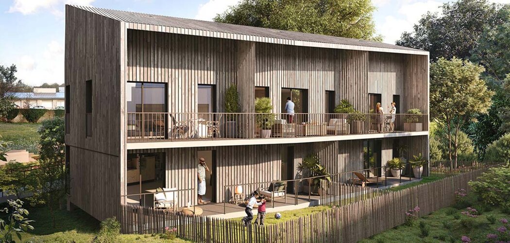 Programme immobilier neuf Amaryllis - Nantes : Résidence studio–T4 avec cadre résidentiel et confort optimisé proche des transports (44000) - Référence : 14753