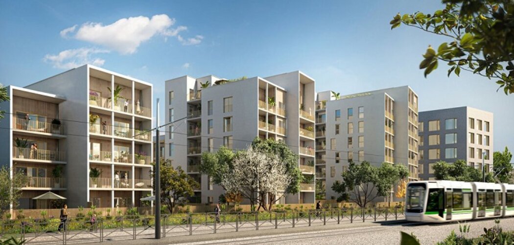 Programme immobilier neuf ECLOZ - Nantes : Résidence studio–T5 avec cadre verdoyant et confort moderne proche des espaces naturels (44000) - Référence : 14243