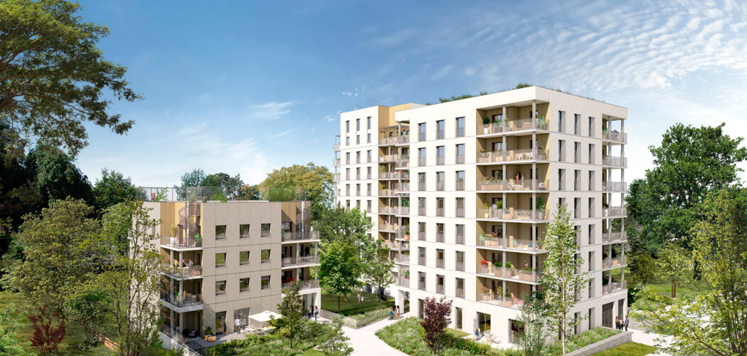Programme immobilier neuf Coeur Boisé - Nantes : Résidence studio–T6 avec cadre forestier et confort optimisé proche des espaces naturels (44000) - Référence : 14266