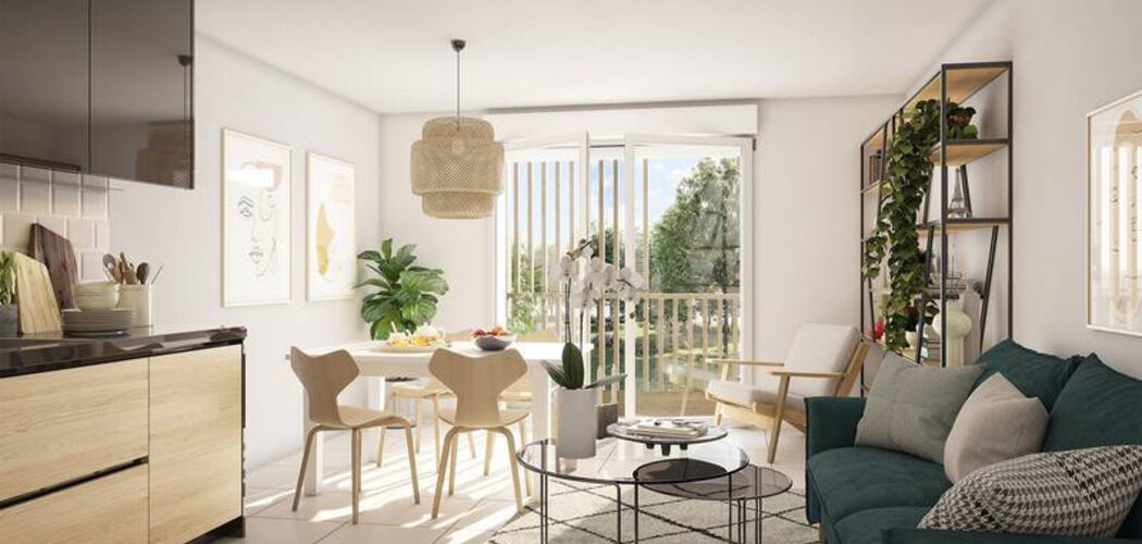 Programme immobilier neuf Boisea - Nantes : Résidence T2–T4 avec cadre naturel et confort optimisé proche des commodités (44000) - Référence : 14639