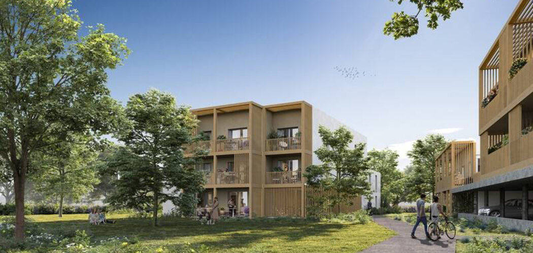 Programme immobilier neuf Boisea - Nantes : Résidence T2–T4 avec cadre naturel et confort optimisé proche des commodités (44000) - Référence : 14639