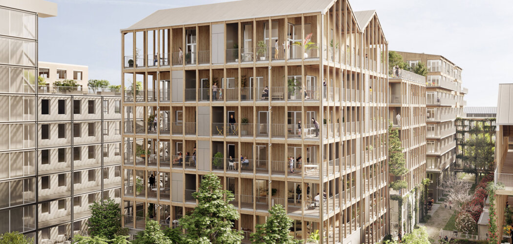 Programme immobilier neuf Ilot Bergeron - Nantes : Résidence T2–T5 avec cadre résidentiel et confort optimisé proche des commodités (44000) - Référence : 7106