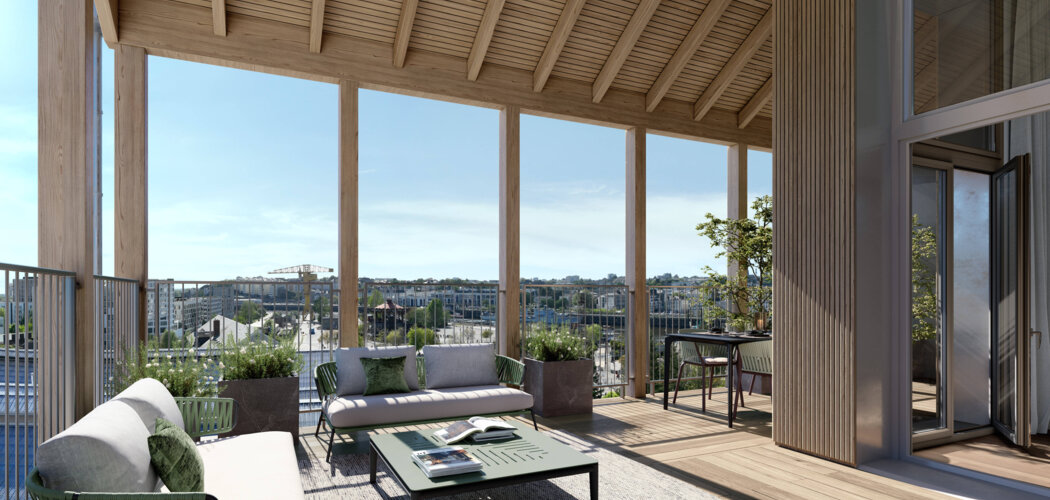 Programme immobilier neuf Ilot Bergeron - Nantes : Résidence T2–T5 avec cadre résidentiel et confort optimisé proche des commodités (44000) - Référence : 7106