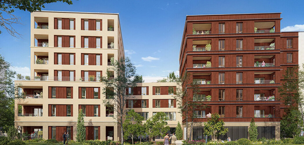 Programme immobilier neuf RUBY-Libre - Nantes résidence végétalisée proche gare et Jardin des Plantes (44000) - Référence : 17504