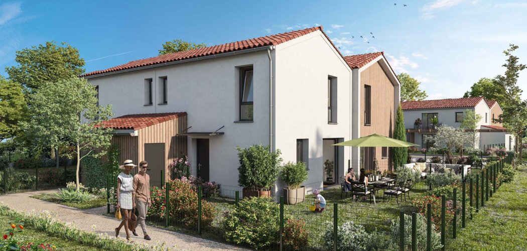 Programme immobilier neuf Les Villas Montoises - Notre-Dame-de-Monts à deux pas de la plage et forêt (85690) - Référence : 8774