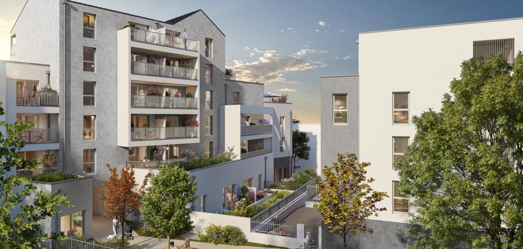 Programme immobilier neuf Pulse - Orvault  au nord de Rennes (44700) - Référence : 15536