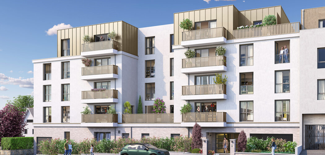 Programme immobilier neuf L Ecrin de Chantilly - Orvault Petit Chantilly proche de Nantes (44700) - Référence : 15539