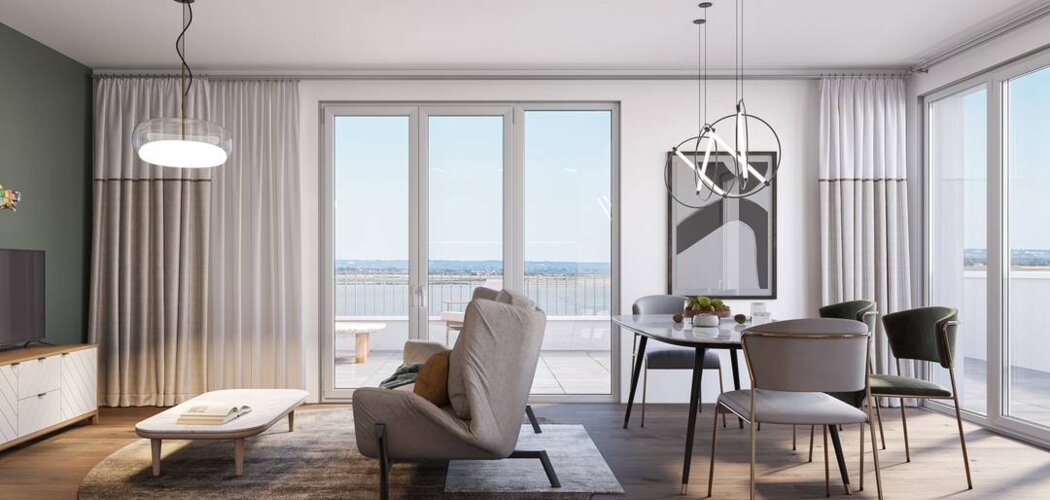Programme immobilier neuf REFLET -  Paimboeuf : logements neufs sécurisés et lumineux face à la Loire (44560) - Référence : 7608