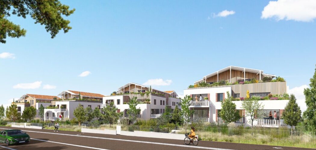 Programme immobilier neuf Les Allées de la Ria - Pornic à deux pas de la gare et des plages (44210) - Référence : 15519