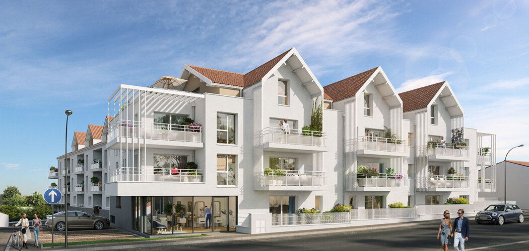 Programme immobilier neuf La Source - Pornic : logements neufs T2–T4 proche du Port et des commodités (44210) - Référence : 15515