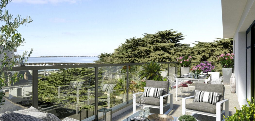 Programme immobilier neuf L'ESTIVALE - Pornichet près de la plage et du port (44380) - Référence : 15549
