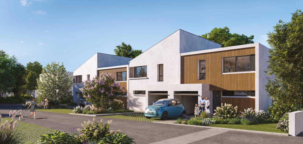 Programme immobilier neuf L'Écrin - Pornichet proche à pied de la plage de la Bonne Source (44380) - Référence : 15547