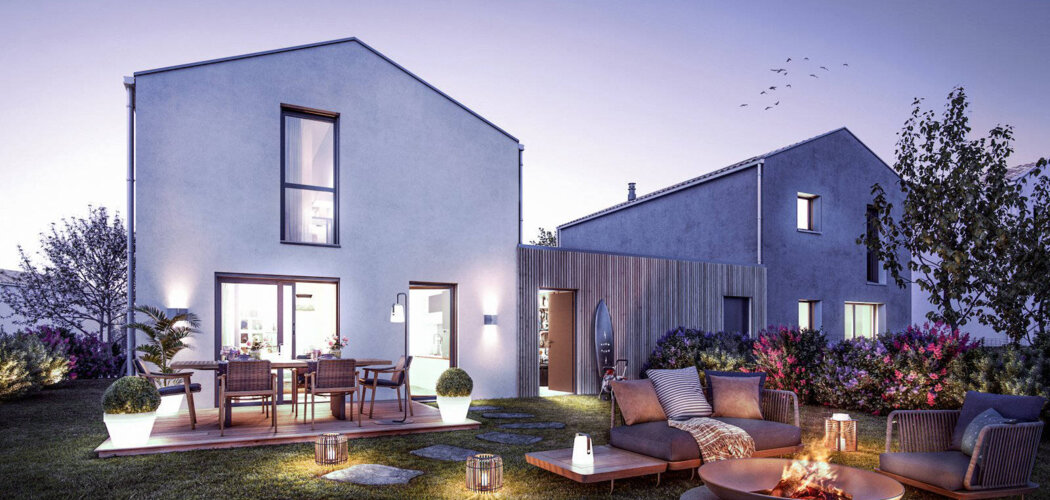 Programme immobilier neuf EDEN CAPE - Pornichet : Résidence T2–T5 avec cadre balnéaire et confort optimisé proche des commodités (44380) - Référence : 6012