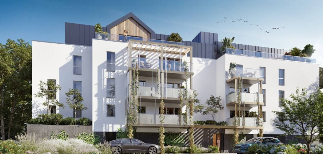 Programme immobilier neuf CARAVELLE - Pornichet : Résidence T2–T5 avec cadre verdoyant et confort optimisé proche des commodités (44380) - Référence : 14731