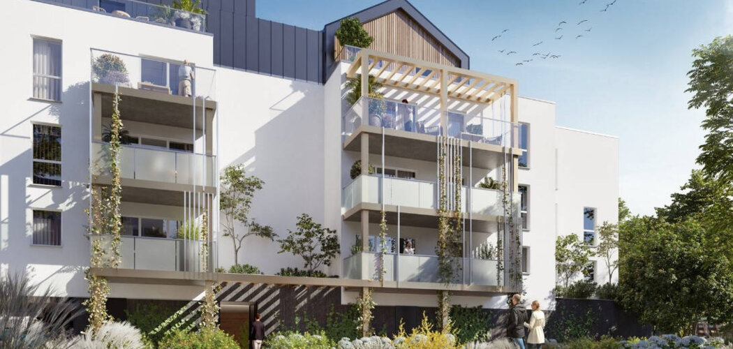Programme immobilier neuf CARAVELLE - Pornichet : Résidence T2–T5 avec cadre verdoyant et confort optimisé proche des commodités (44380) - Référence : 14731