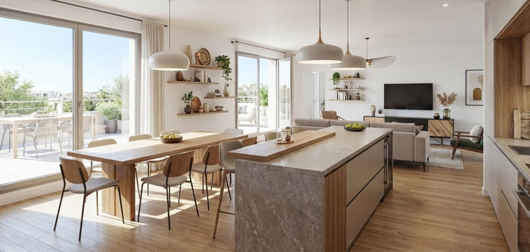 Programme immobilier neuf VERDANIA - Saint-Barthélemy-d’Anjou proche bus et centre d’Angers (49124) - Référence : 15638
