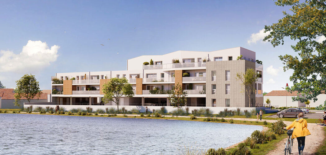 Programme immobilier neuf Terres d'Asgard - Saint-Gilles-Croix-de-Vie : appartements neufs T2–T5 proche du port et de la plage (85800) - Référence : 15830