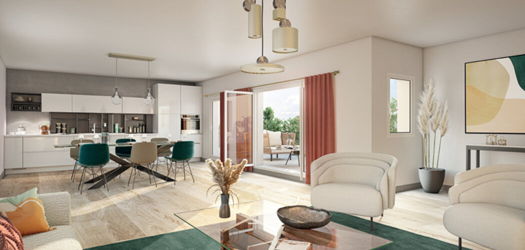 Programme immobilier neuf LES HAUTS DE CHEVERNY - Saint-Herblain proche de Nantes (44800) - Référence : 13100