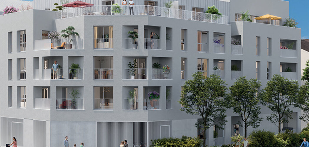 Programme immobilier neuf LES HAUTS DE CHEVERNY - Saint-Herblain proche de Nantes (44800) - Référence : 13100