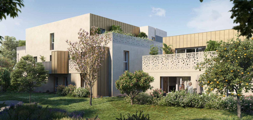 Programme immobilier neuf MAYA - Saint-Herblain quartier Bourg Centre (44800) - Référence : 11572