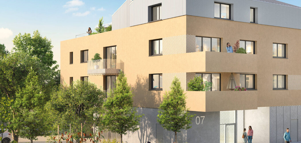 Programme immobilier neuf ABELIA - Saint-Herblain Résidence neuve  à 3 min du bus 91 (44800) - Référence : 9568