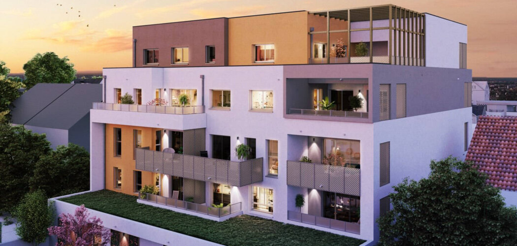 Programme immobilier neuf Face A Face B - Saint-Herblain : Résidence T2–T4 avec cadre naturel et confort optimisé proche des commodités (44800) - Référence : 14422
