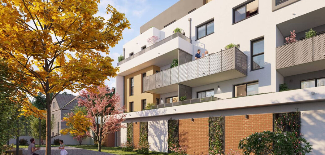 Programme immobilier neuf Face A Face B - Saint-Herblain : Résidence T2–T4 avec cadre naturel et confort optimisé proche des commodités (44800) - Référence : 14422