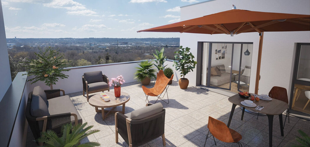 Programme immobilier neuf VOLTA - Saint-Herblain : Résidence T2–T4 avec cadre naturel et confort optimisé proche des commodités (44800) - Référence : 6973
