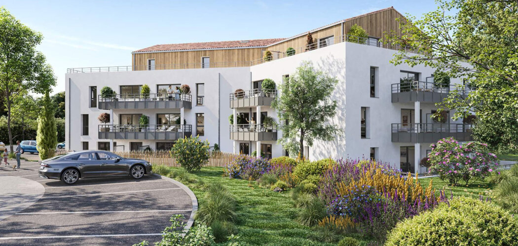Programme immobilier neuf LES JARDINS DES PALUDIERS - Saint-Hilaire-de-Riez proche gare et plages (85270) - Référence : 17259