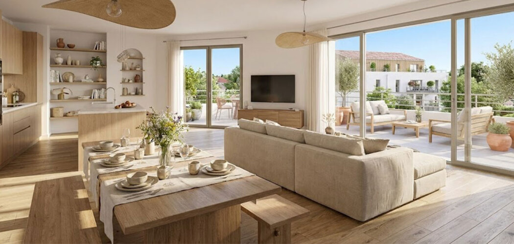 Programme immobilier neuf LES JARDINS DES PALUDIERS - Saint-Hilaire-de-Riez proche gare et plages (85270) - Référence : 17259