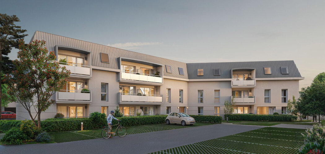 Programme immobilier neuf Bleu Rivage - Saint-Jean-de-Monts proche à vélo des plages (85160) - Référence : 16446