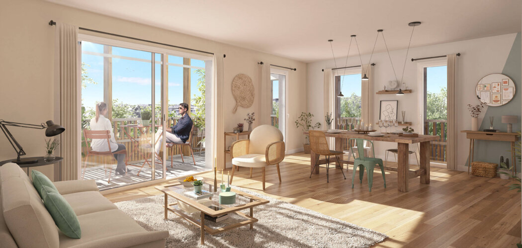 Programme immobilier neuf L'O2 - Saint-Nazaire à deux pas de l’océan à Saint-Marc-sur-Mer (44600) - Référence : 11722